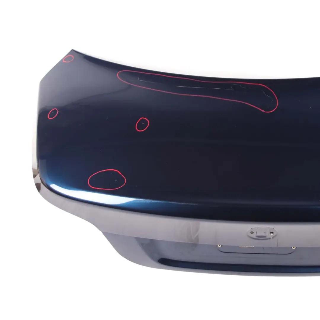 BMW 5 Series E60 LCI Boot Trunk Lid Tailgate Tiefseeblau Deep Sea Blue - A76