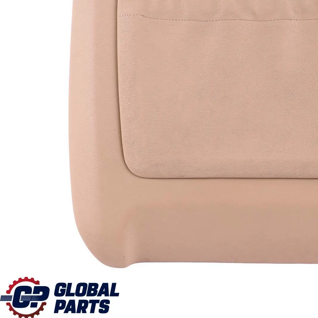 BMW X5 X6 E70 E71 1 Front Seat Backrest Rear Vinyl Back Panel Pocket Beige