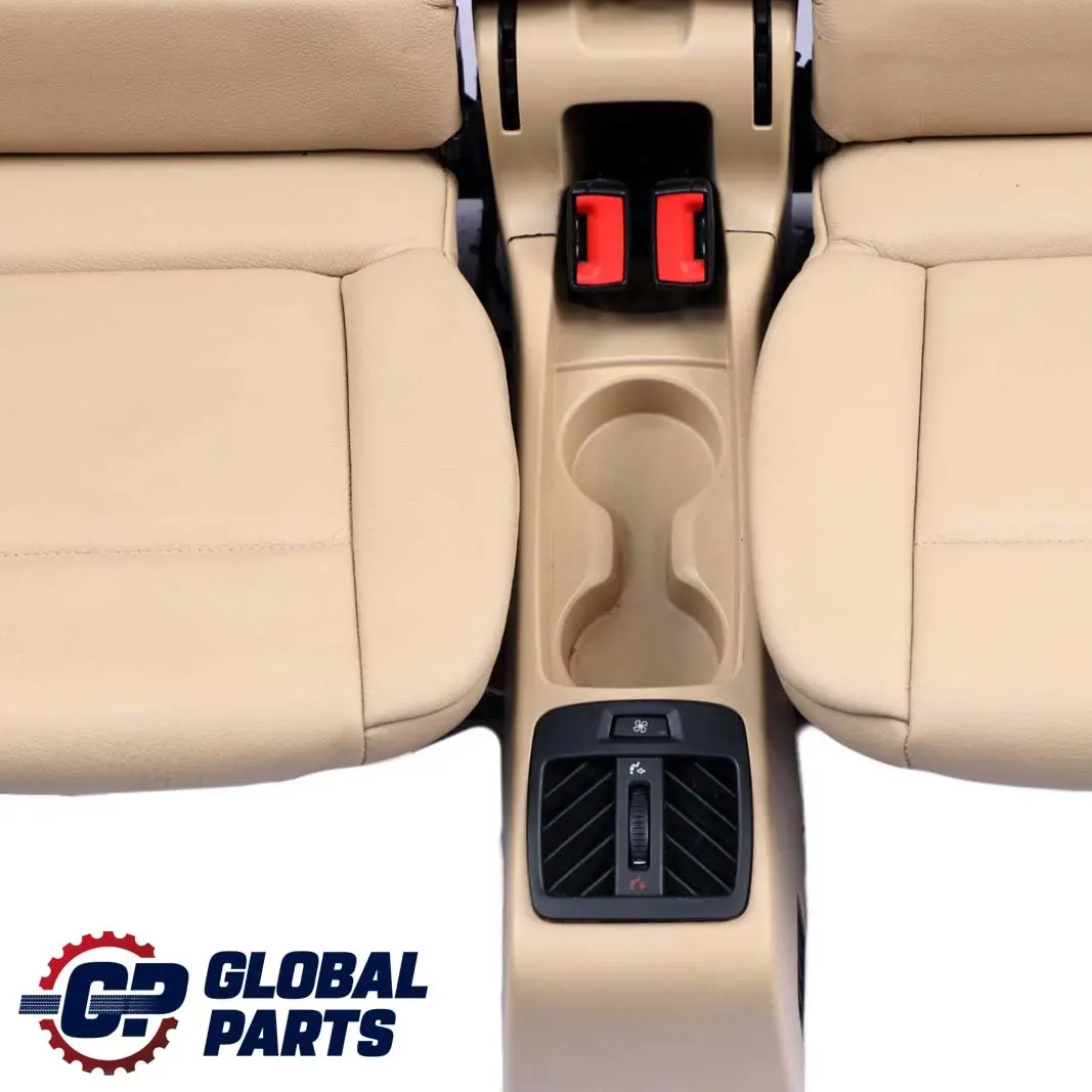 BMW X5 E70 Third Row Rear Seat Additional Seats Backrest Bench Beige Leather