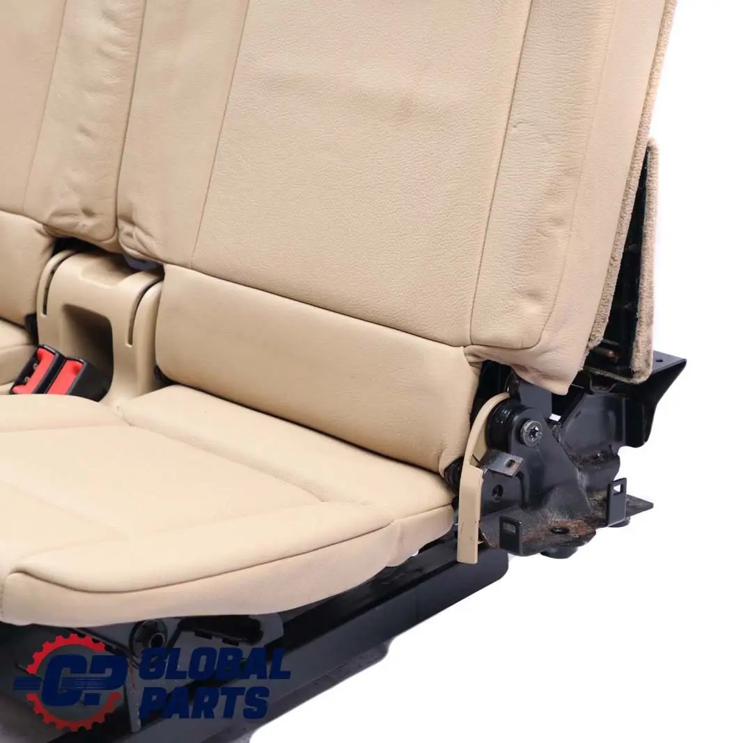 BMW X5 E70 Third Row Rear Seat Additional Seats Backrest Bench Beige Leather