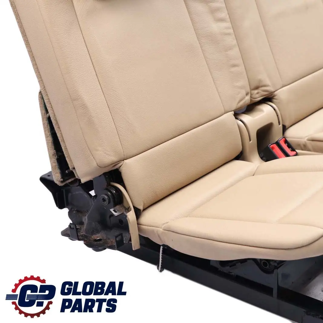 BMW X5 E70 Third Row Rear Seat Additional Seats Backrest Bench Beige Leather