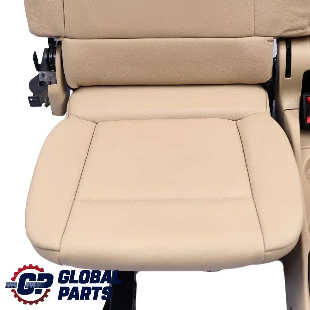 BMW X5 E70 Third Row Rear Seat Additional Seats Backrest Bench Beige Leather