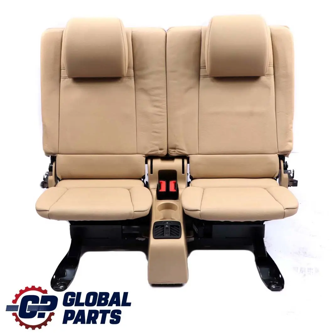 BMW X5 E70 Third Row Rear Seat Additional Seats Backrest Bench Beige Leather