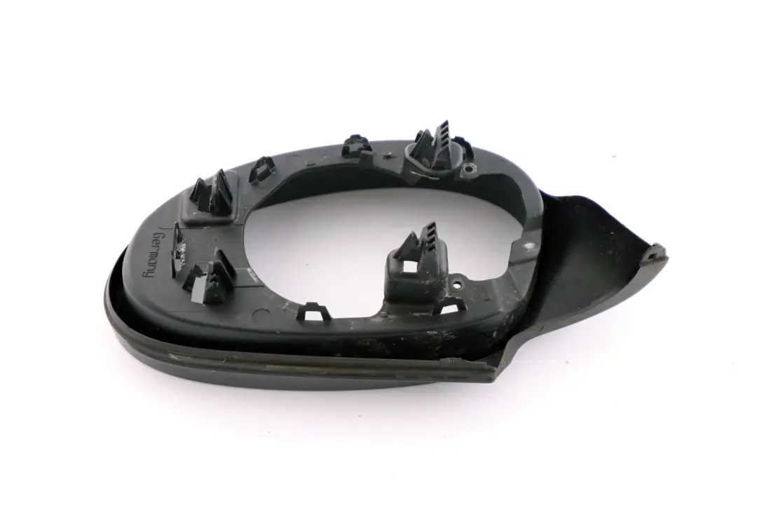 BMW E90 E91 E92 E93 Soporte Anillo Espejo Carcasa Derecha Negro