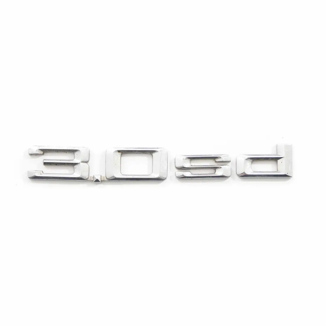 BMW X5 E70 Lettering Emblem Adhered Front Fender Wing Panel Logo 3.0sd 7170953