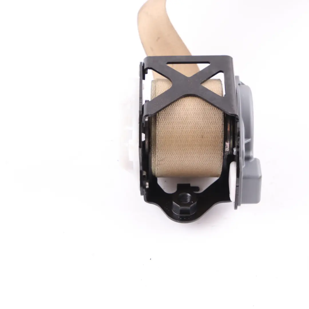 Seatbelt BMW X5 X6 E70 E71 Front Right O/S Seat Upper Belt Beige 7171168