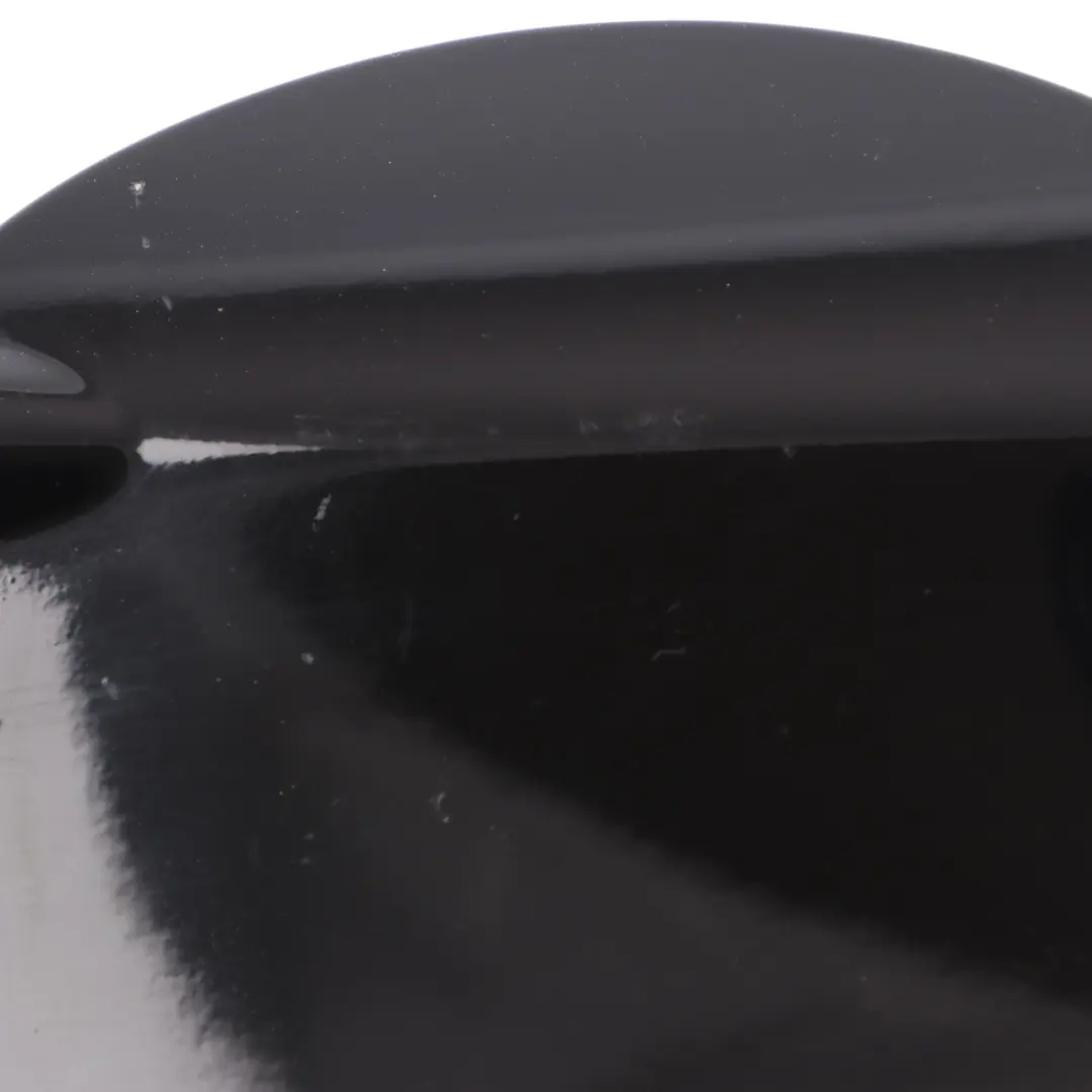 BMW E81 Fuel Filler Fill In Flap Tank Cover Cap Schwarz 2 Black - 668 7172083