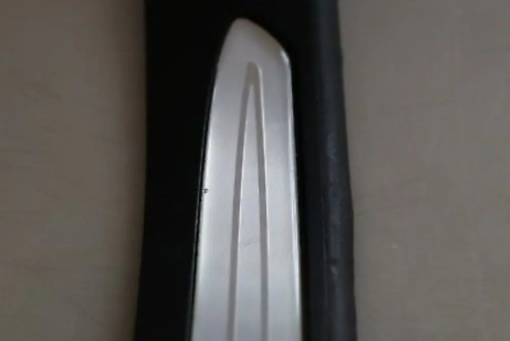 BMW 5 Series E60 E61 LCI Entrance Kick Door Sill Cover Rear Left N/S 7172291