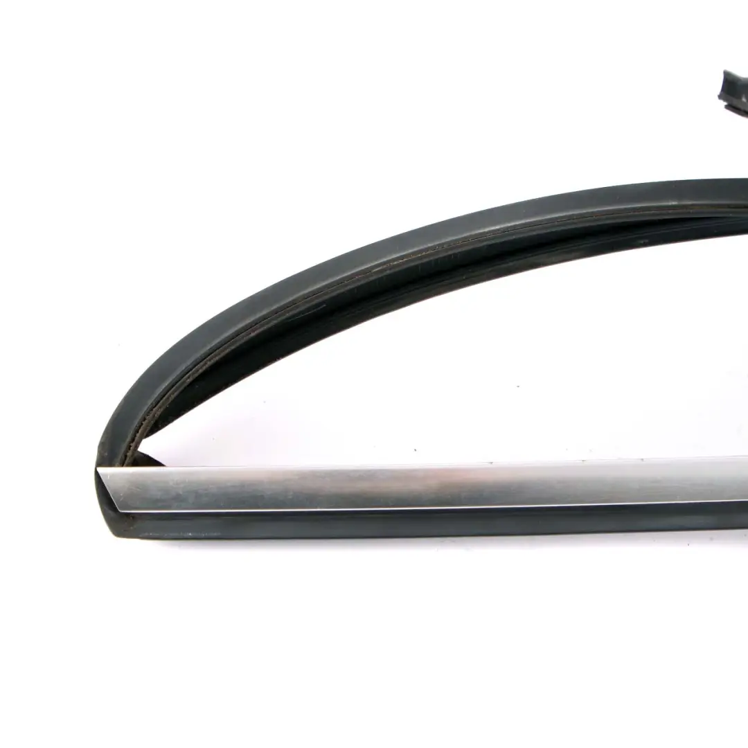 BMW X5 E70 Finisher Window Seal Frame Top Door Rear Left N/S Chrome 7174389