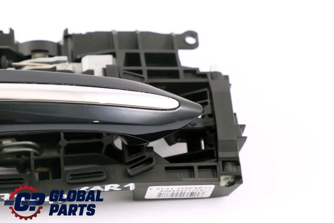 BMW 5 6 Series F10 F11 Outside Door Handle Rear Left N/S Carbonschwarz Black