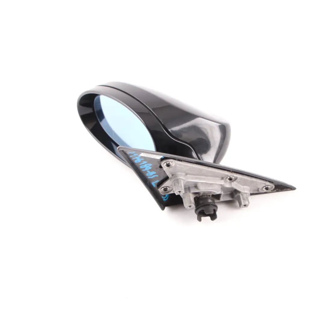 BMW 3 Series E92 E93 M Sport Left Heated Wing Mirror Memory N/S Black Sapphire