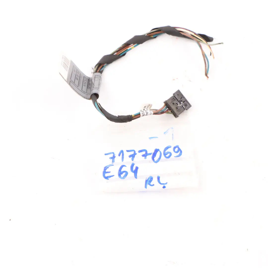 BMW E63 E64 LCI Tail Light Lamp Rear Left N/S Plug Socket Wiring 6909052
