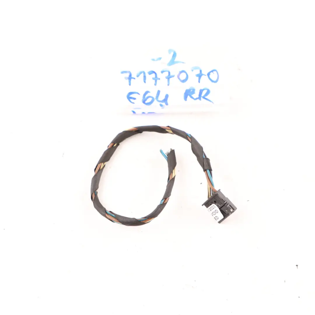 BMW E63 E64 LCI Light Lamp Trunk Lid Tailgate Rear Right O/S Plug Wiring 6909052