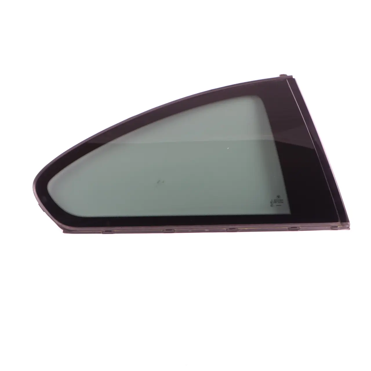 BMW 3 Series E92 Rear Right Door Side Window Glass Black AS3 Black Trim