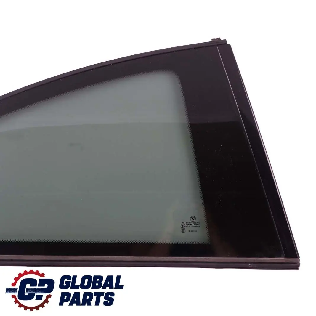 BMW 3 Series E92 Rear Right Door Side Window Glass Black AS3 Trim High Gloss