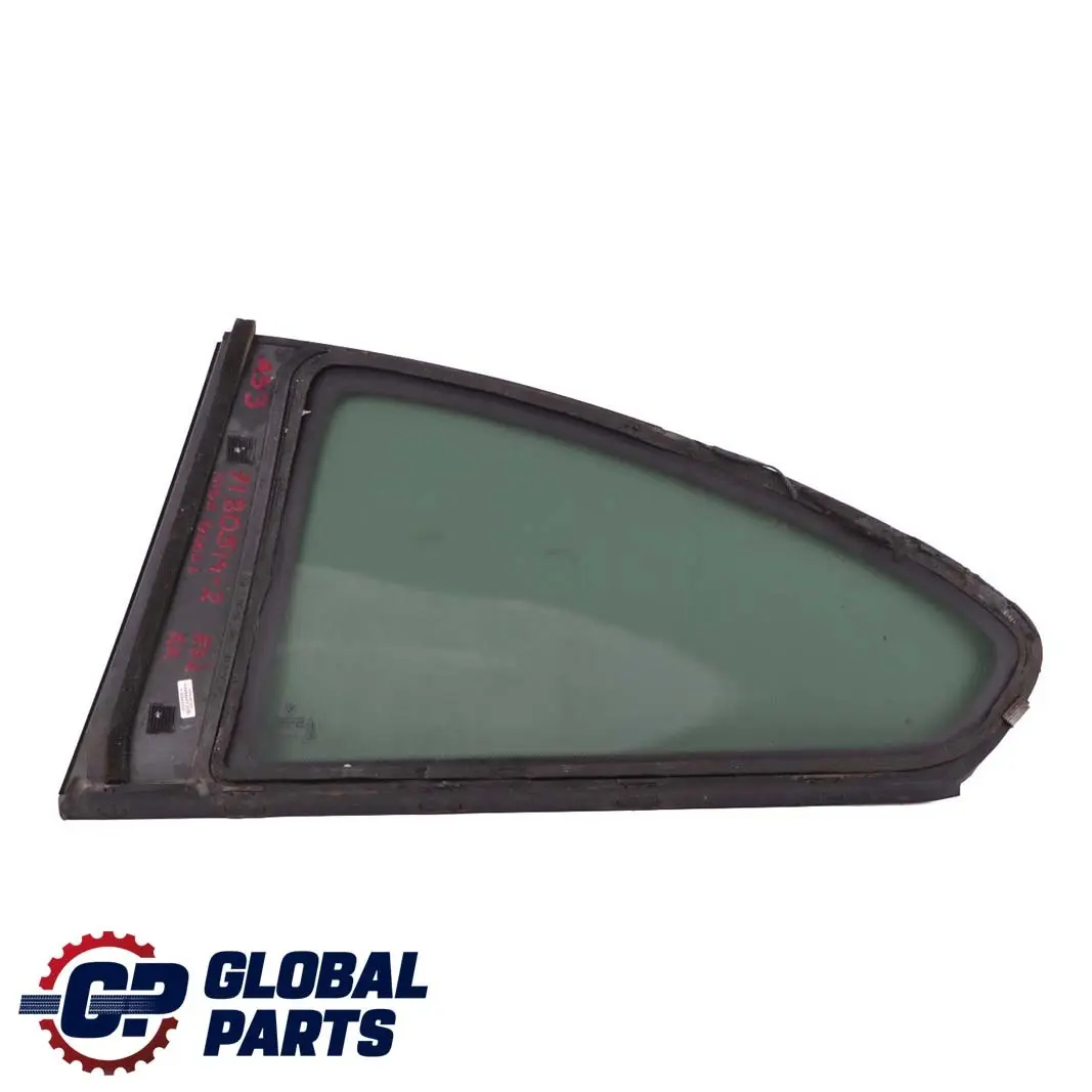 BMW 3 Series E92 Rear Right Door Side Window Glass Black AS3 Trim High Gloss