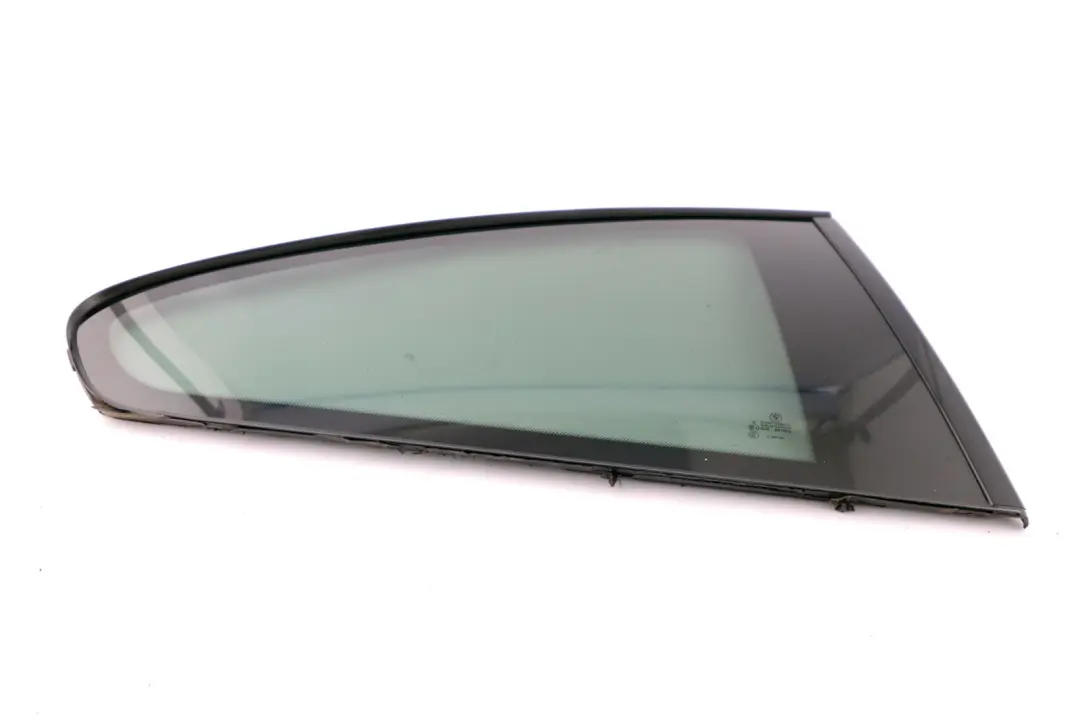 BMW E92 Rear Right Door Side Window Glass Black AS3 Black Trim O/S