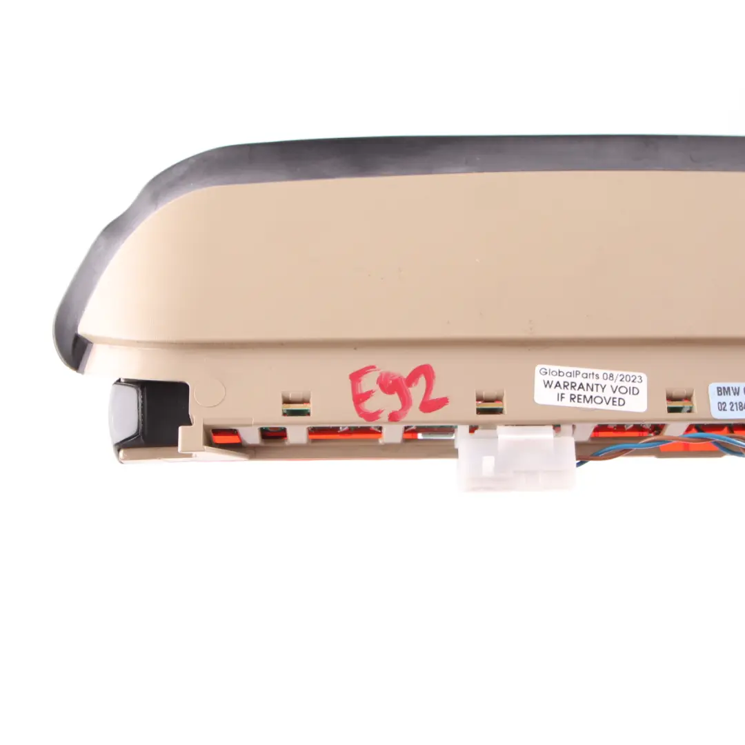 BMW E92 Coupe Rear Brake Light Third Stop Lamp Stoplamp Hellbeige 7180652