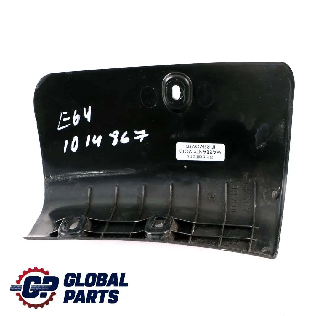 BMW 6 Series E64 E64N LCI Folding Top Rear Window Cover Trim Left N/S 1014867