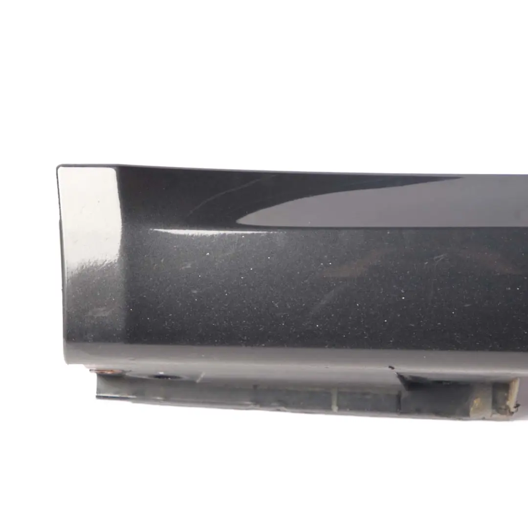 BMW E63 LCI Sill Side Cover Skirt Left N/S Trim Panel E64 Black Sapphire - 475