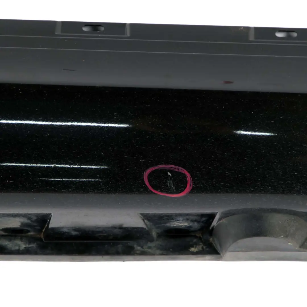 BMW 6 E63 E64 LCI Door Sill Side Cover Skirt Right O/S Black Sapphire - 475