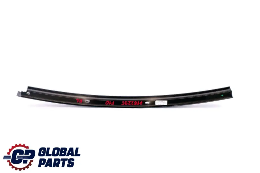 BMW F10 F10N Trasera Izquierda N / Ventana Guia Web Cubierta Trim Negro 7182295