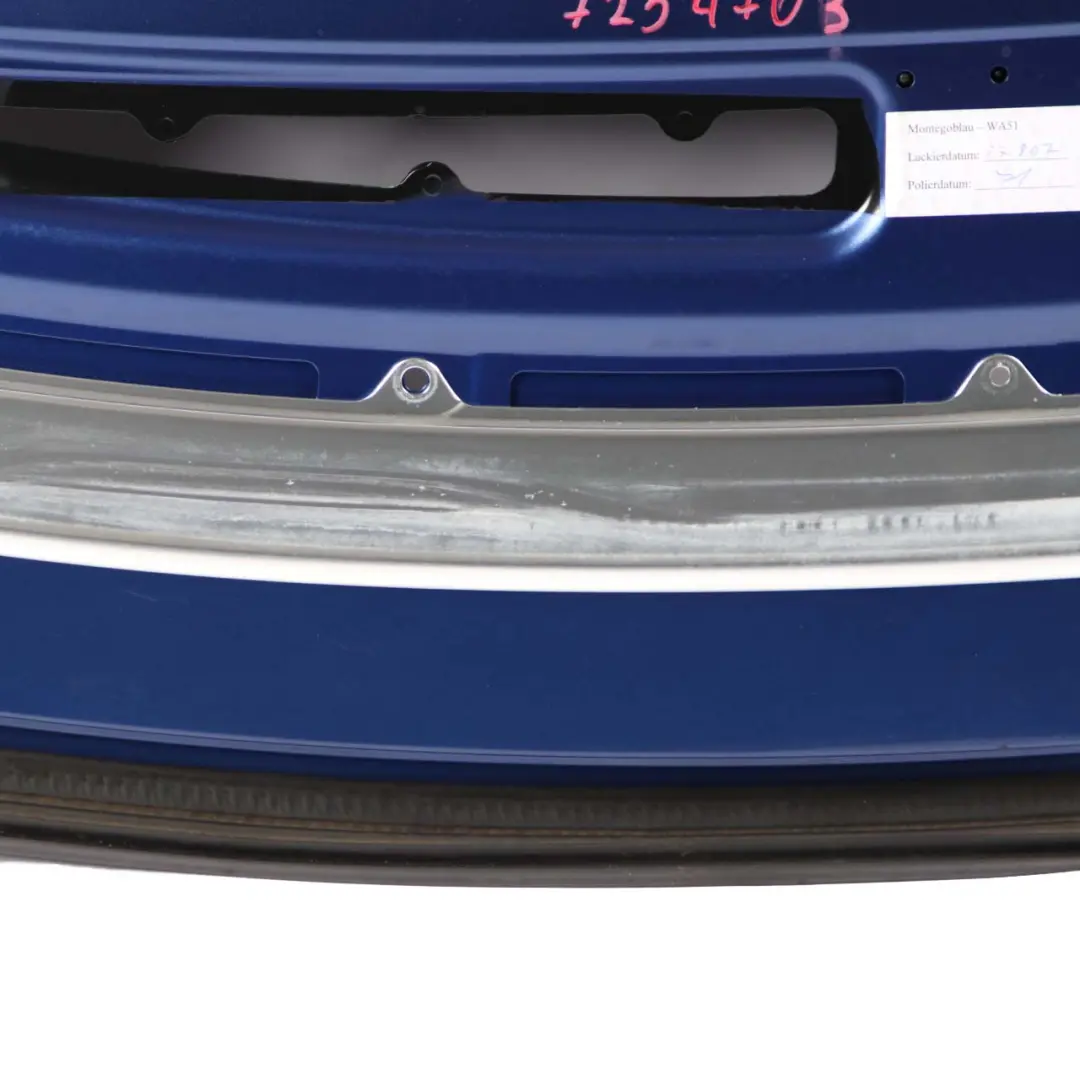 BMW 3 E93 Convertible Folding Top Compartment Lid Montegoblau Blue - A51
