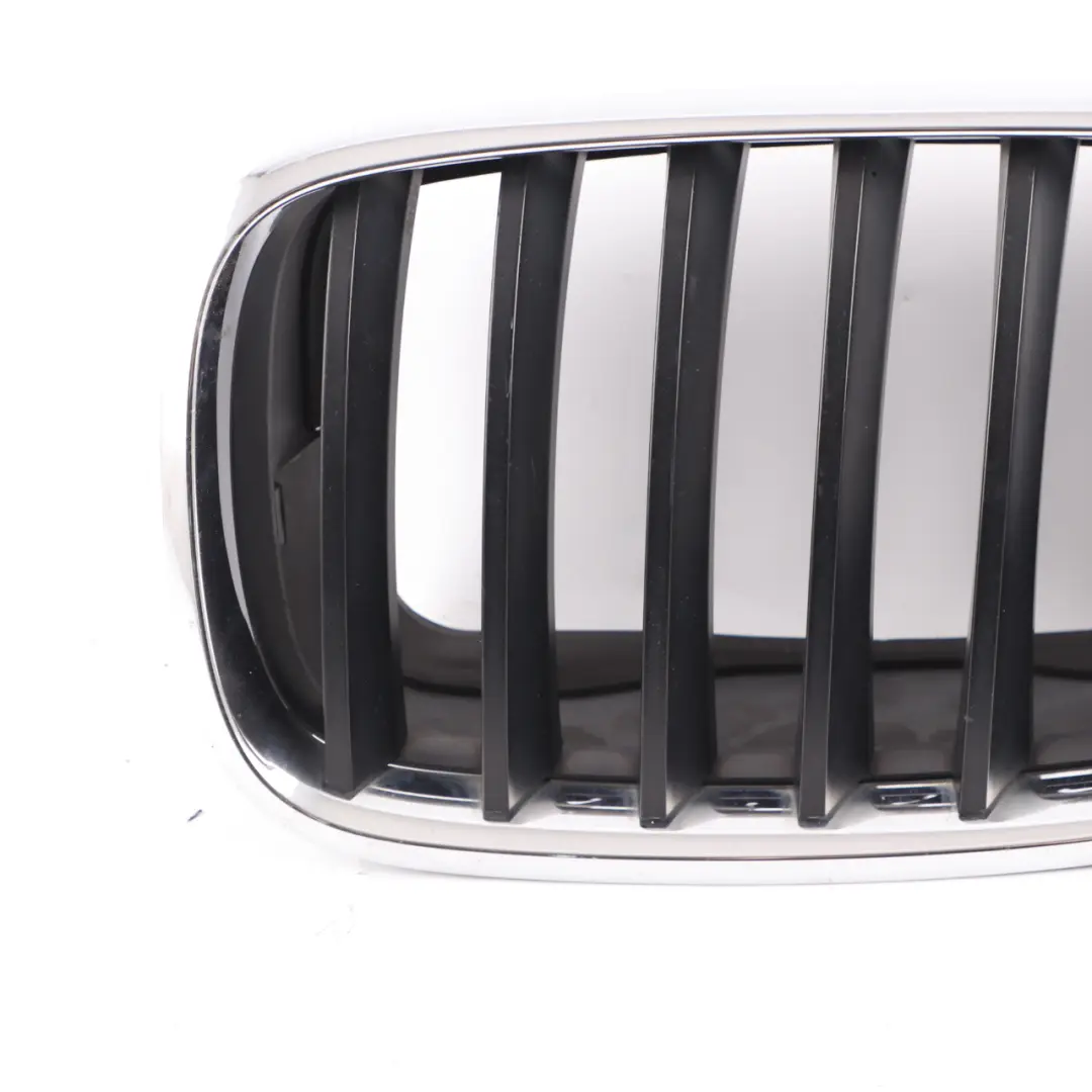 Front Bumper Grille BMW X5 E70 Kidney Radiator Air Inlet Left N/S Black Chrome