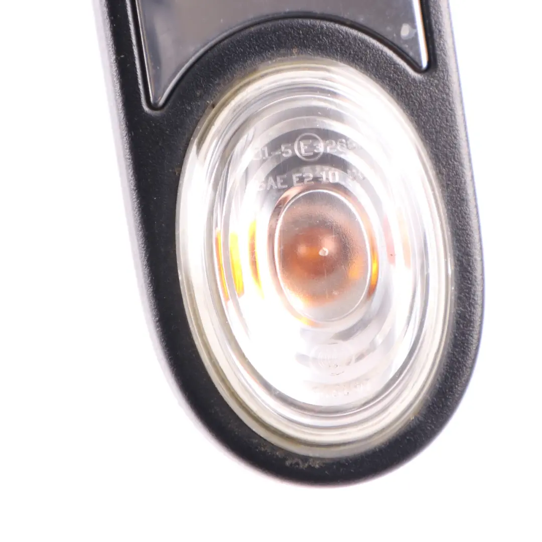 Mini R55 R56 R57 Additional Turn Indicator Lamp Fender Left N/S Chrome 7188613