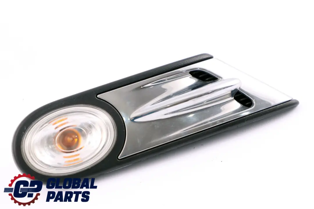 BMW Mini Cooper R55 R56 R57 LCI Right O/S Additional Turn Indicator Lamp Chrome