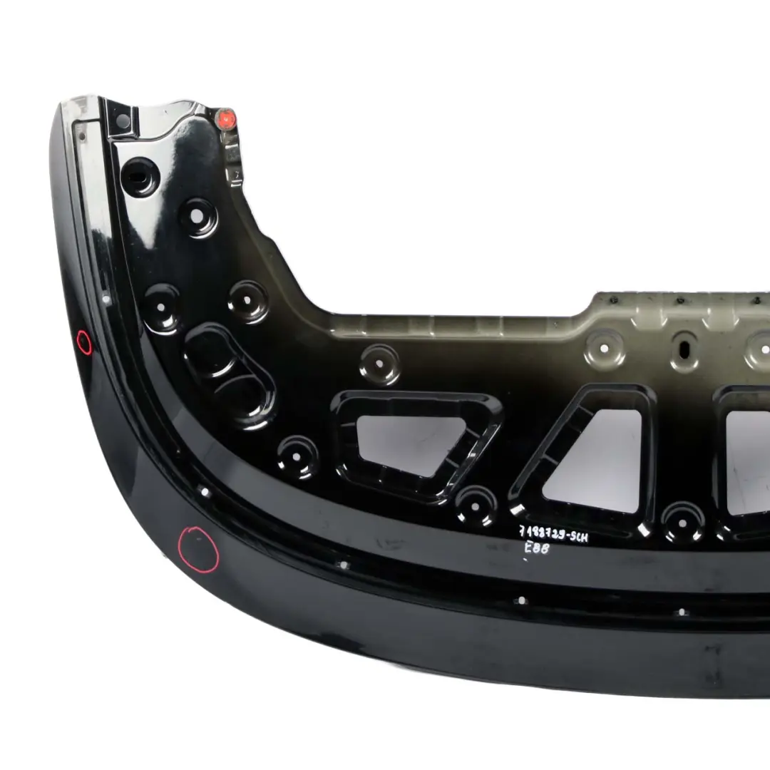 BMW E88 Convertible Folding Top Compartment Lid Cover Schwarz 2 Black - 668