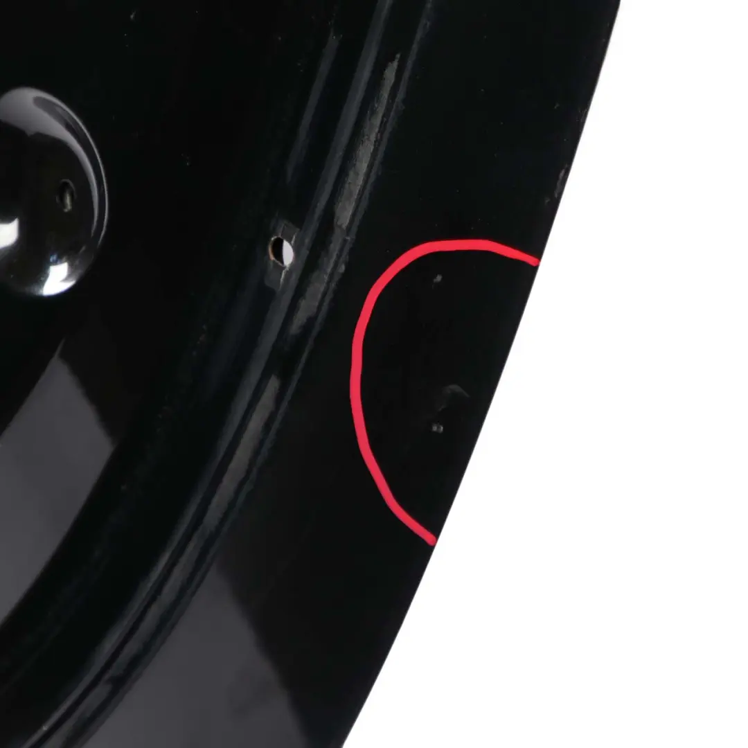 BMW E88 Convertible Folding Top Compartment Lid Cover Schwarz 2 Black - 668