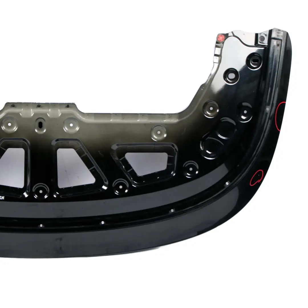 BMW E88 Convertible Folding Top Compartment Lid Cover Schwarz 2 Black - 668
