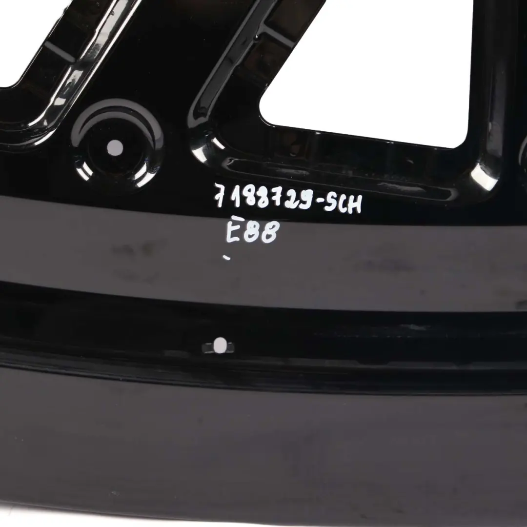 BMW E88 Convertible Folding Top Compartment Lid Cover Schwarz 2 Black - 668