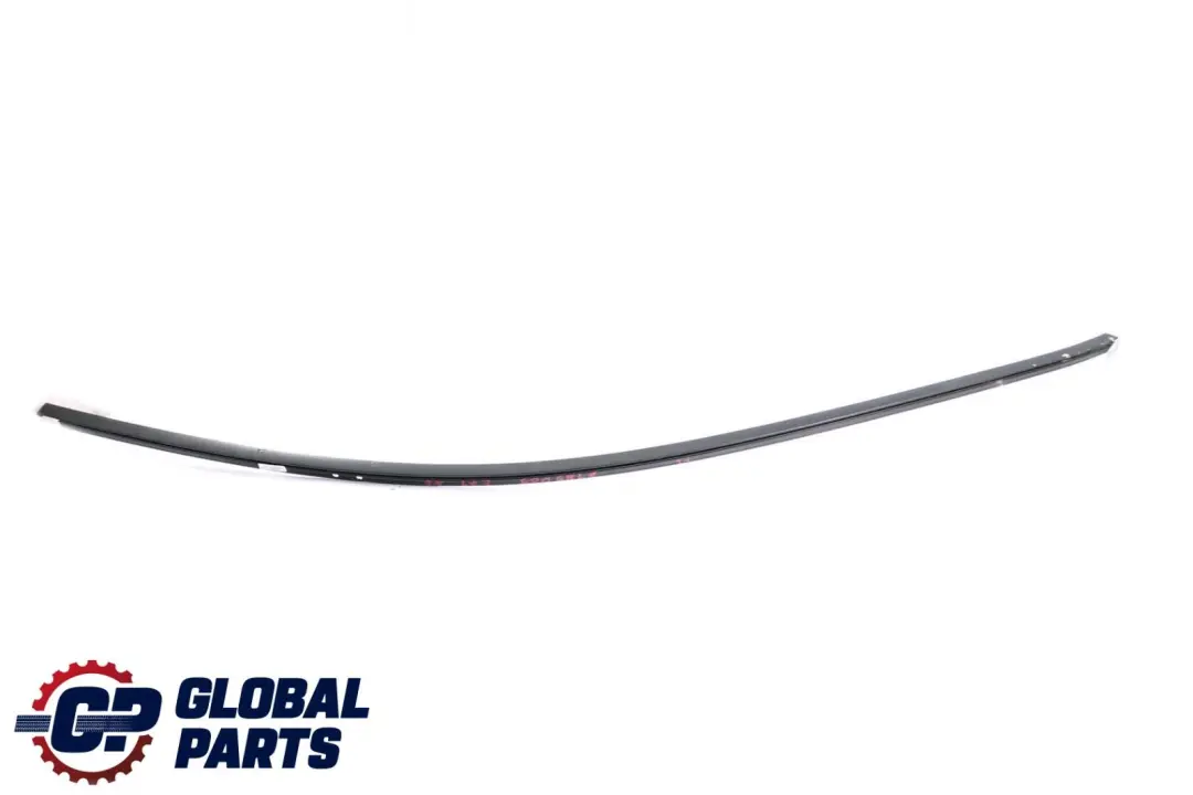 BMW X6 Series E71 Front Left N/S Trim Window Frame Top Door Black 7189089