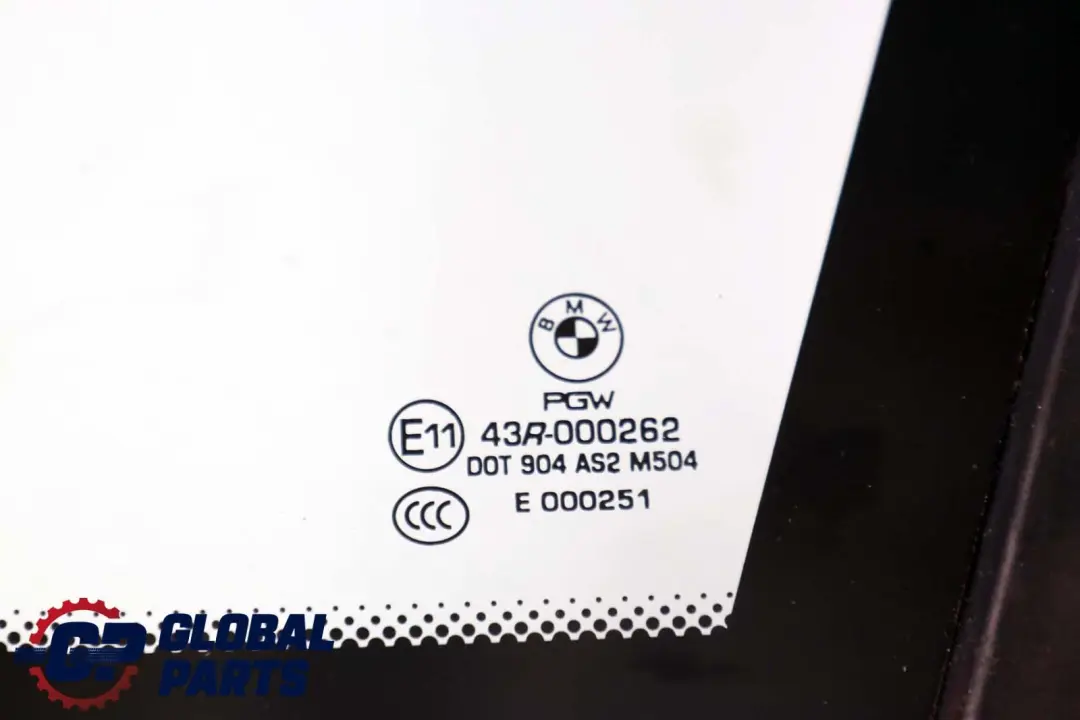 BMW X6 er E71 Seitenscheibe Grün Mit Dichtung Hinten Rechts AS2 7189268