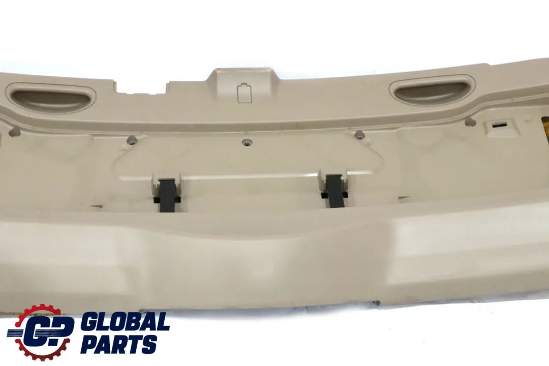 BMW 5 Series E61 Boot Trunk Tail Lid Lower Trim Panel Cremebeige 7061394