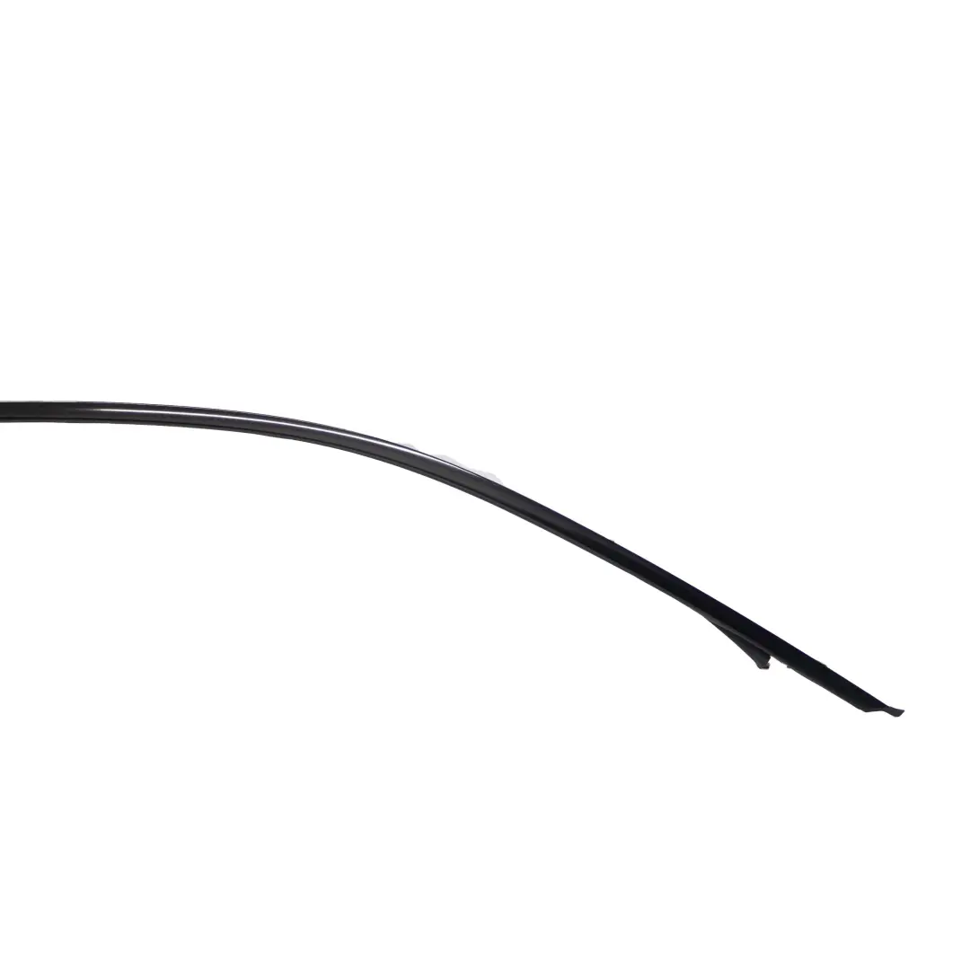 BMW 1 Series E81 Right roof frame strip O/S Black Glanzschwarz Shadow Line