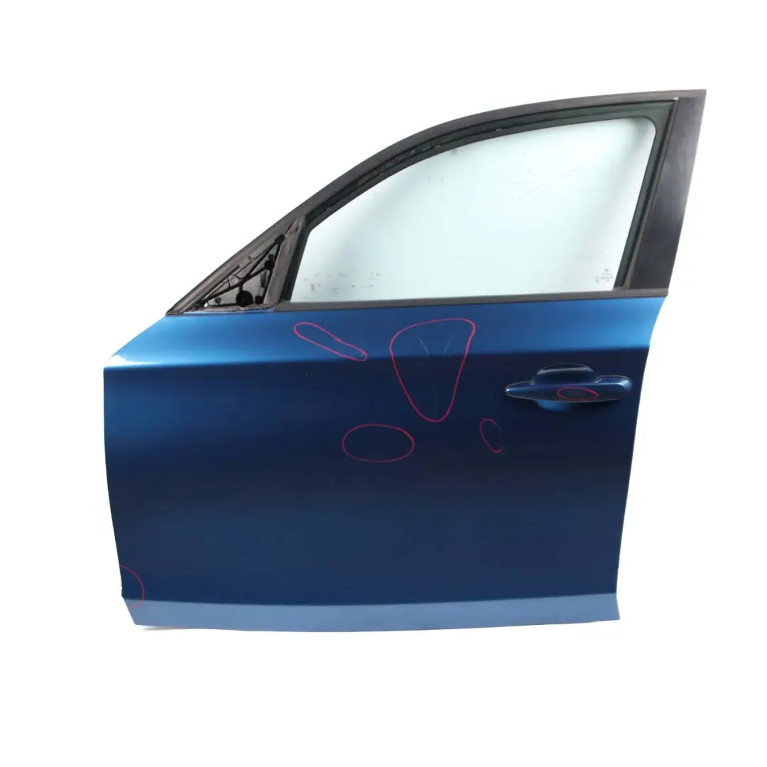 BMW E87 Door Front Left N/S Sydneyblau Sydney Blue Metallic - A19