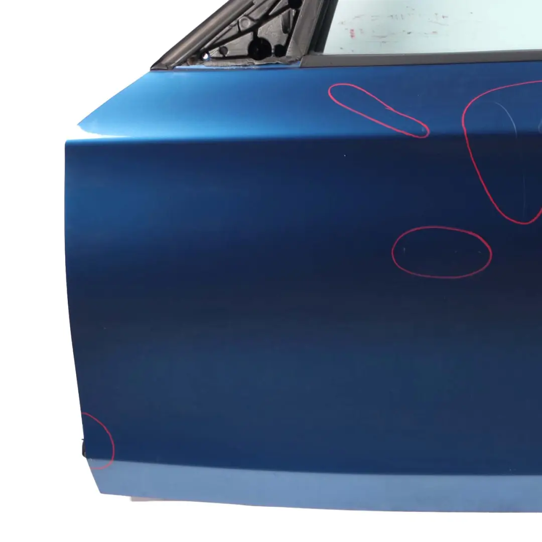 BMW E87 Door Front Left N/S Sydneyblau Sydney Blue Metallic - A19