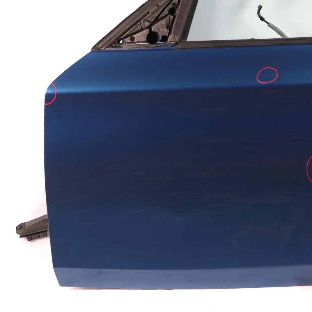 BMW E87 Door Front Left N/S Sydneyblau Sydney Blue Metallic - A19