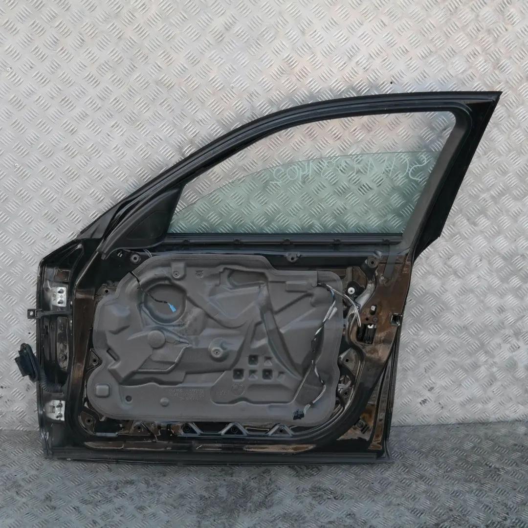 BMW 1 SERIES 12 E87 E87N Door Front Right O/S Black Schwarz 2 - 668