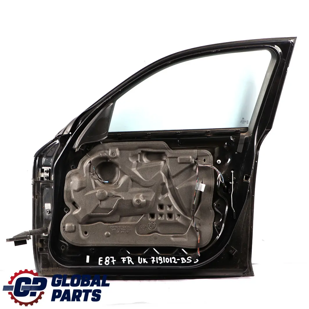 BMW 1 Series E87 3 Door Front Right O/S Black Sapphire Metallic - 475