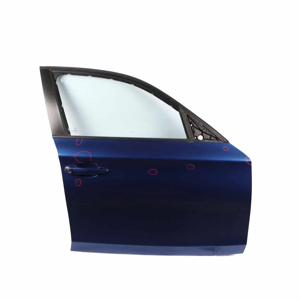 BMW E87 Door Front Right O/S Montegoblau Montego Blue Metallic - A51