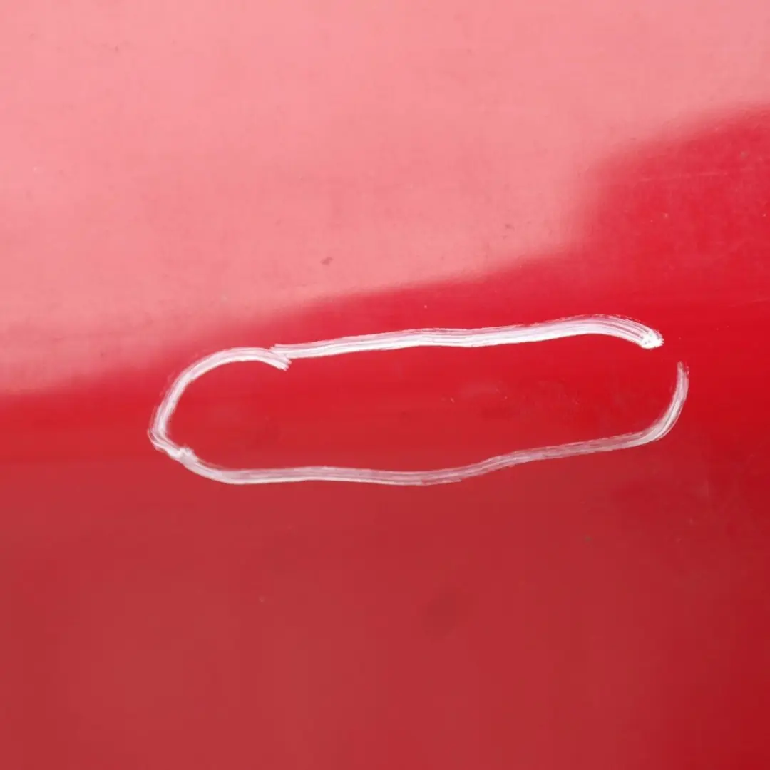 BMW 1 SERIES 4 E87 E87N Door rear left N/S Karmesinrot Red Rot - A61