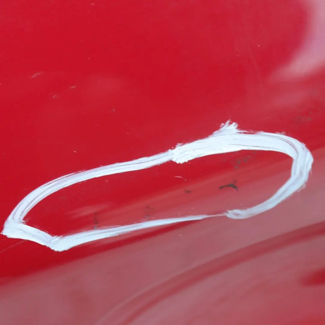 BMW 1 SERIES 4 E87 E87N Door rear left N/S Karmesinrot Red Rot - A61