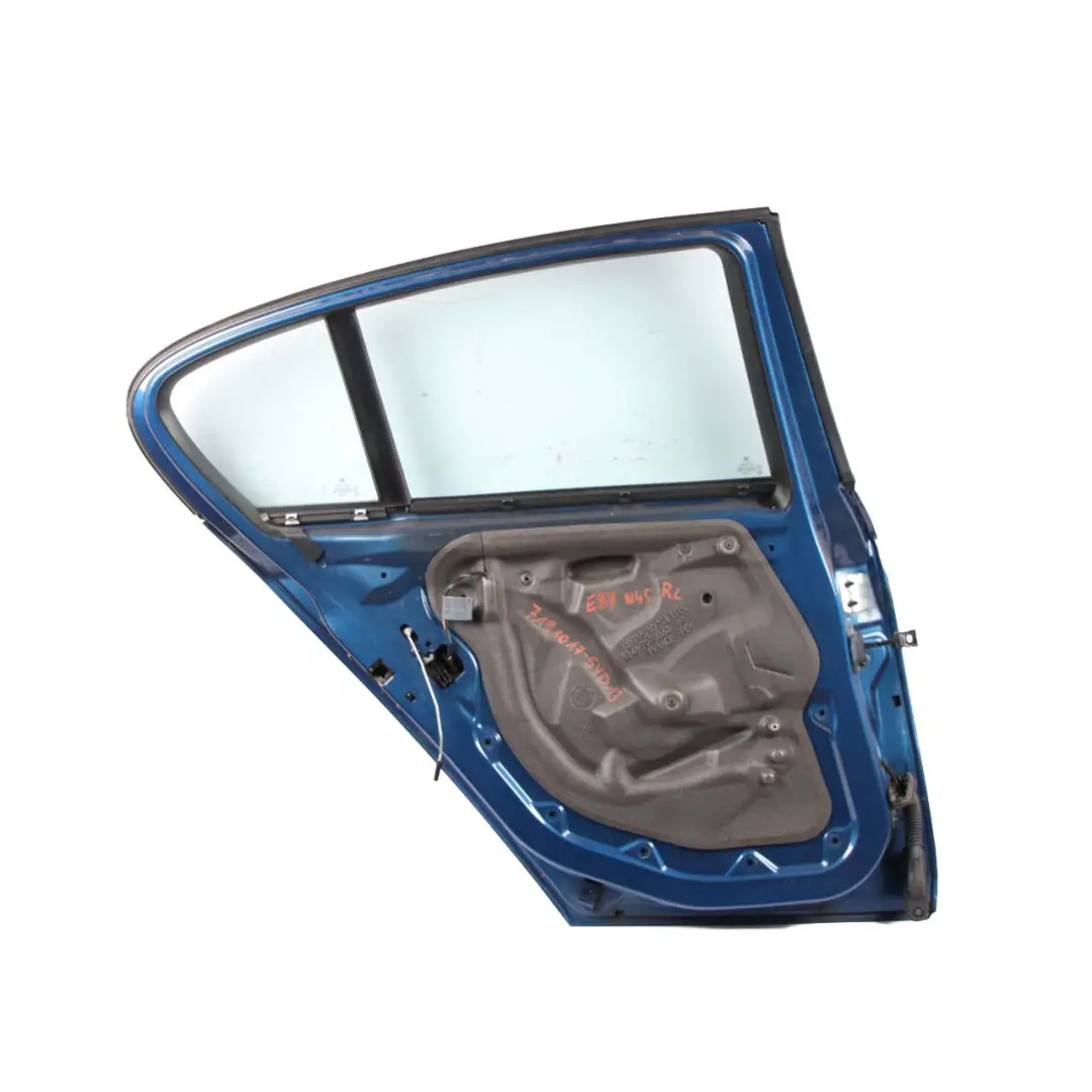 BMW E87 Door Rear Left N/S Sydneyblau Sydney Blue Metallic - A19