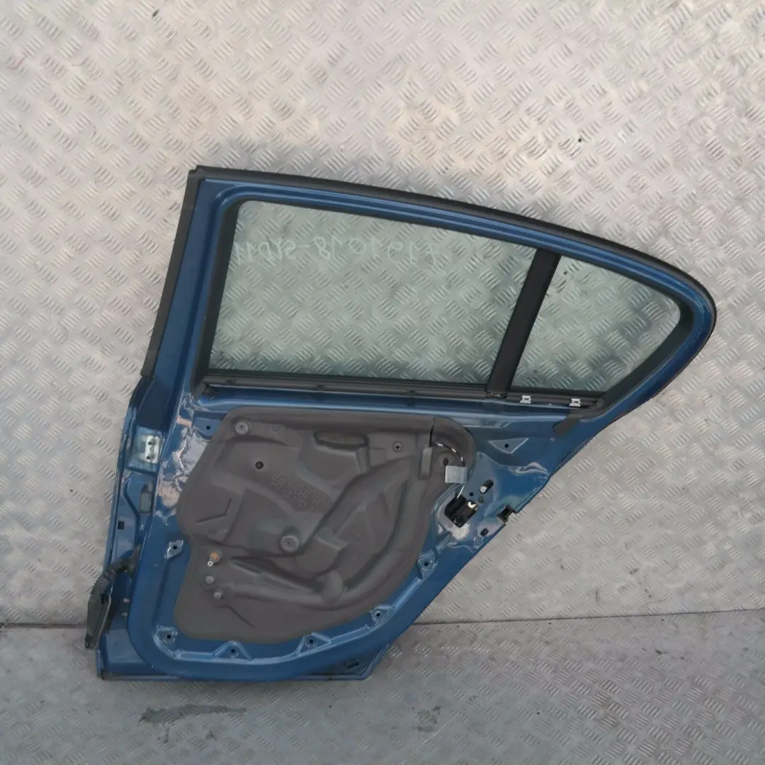 BMW 1 SERIES 11 E87 E87N Door Rear Right O/S Sydneyblau Sydney Blau Blue - A19