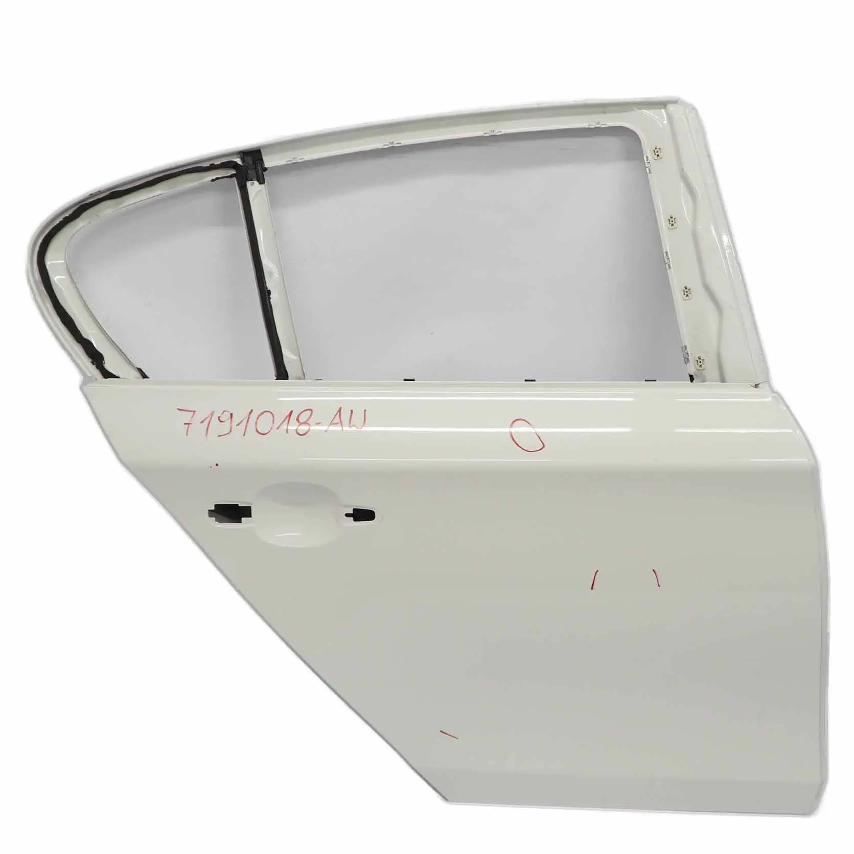 BMW 1 Series E87 Door Rear Right O/S Alpinweiss Alpine White 3 - 300