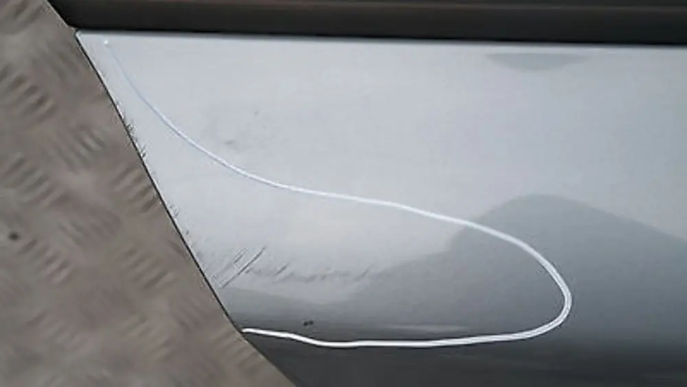 BMW 1 SERIES 4 E87 E87N Door rear right O/S Quarzblau Blau Blue Metallic A18